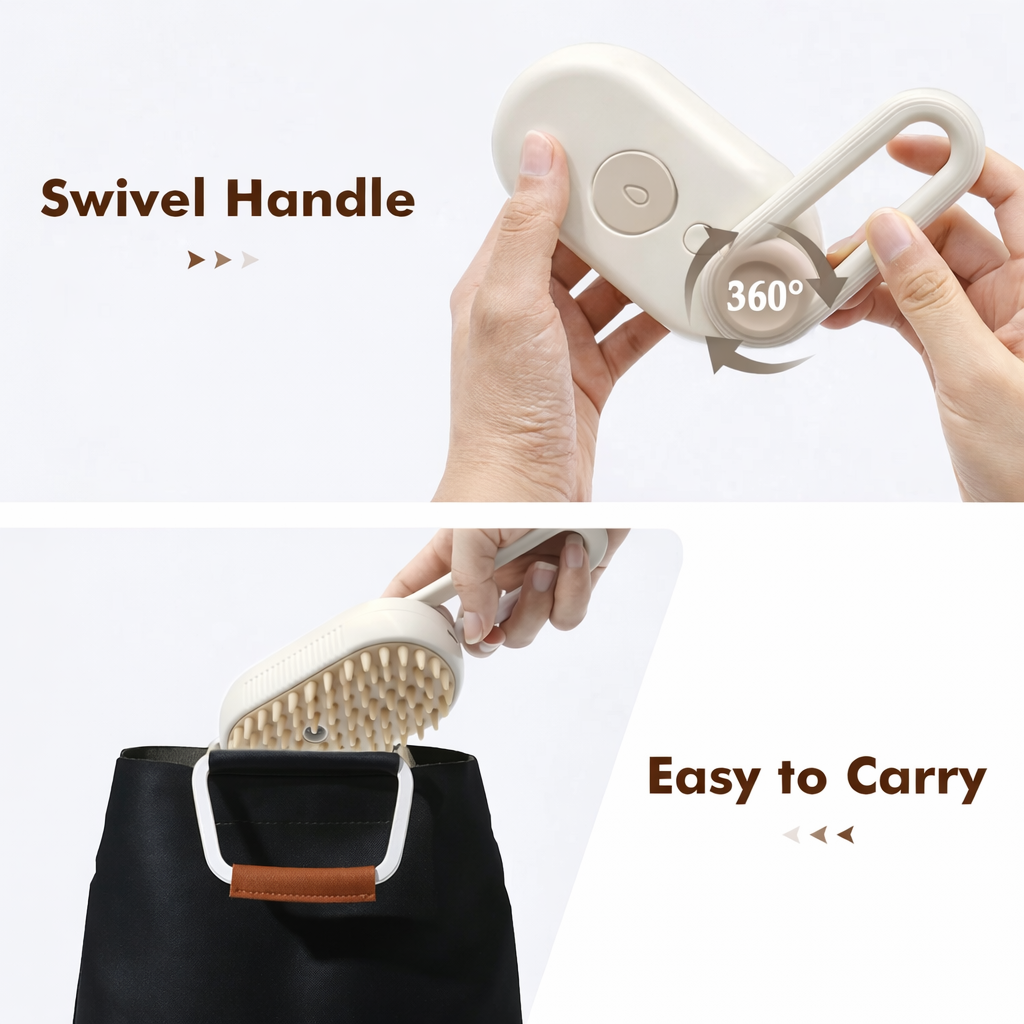 Steam Brush for Dog/Cat