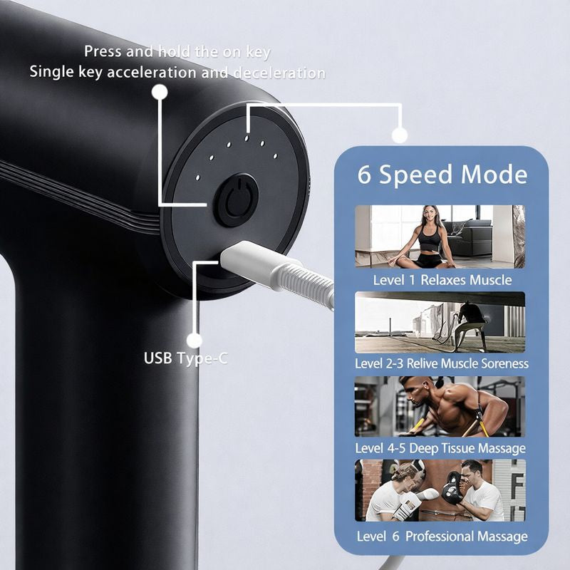 Gun Massager For Pain Relief