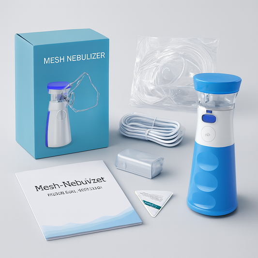 Portable Ultrasonic Rechargeable Mesh Nebulizer Machine