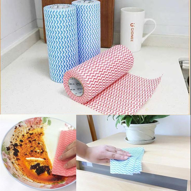 Disposable Kitchen Towels Cleaning Cloths (75 pieces)